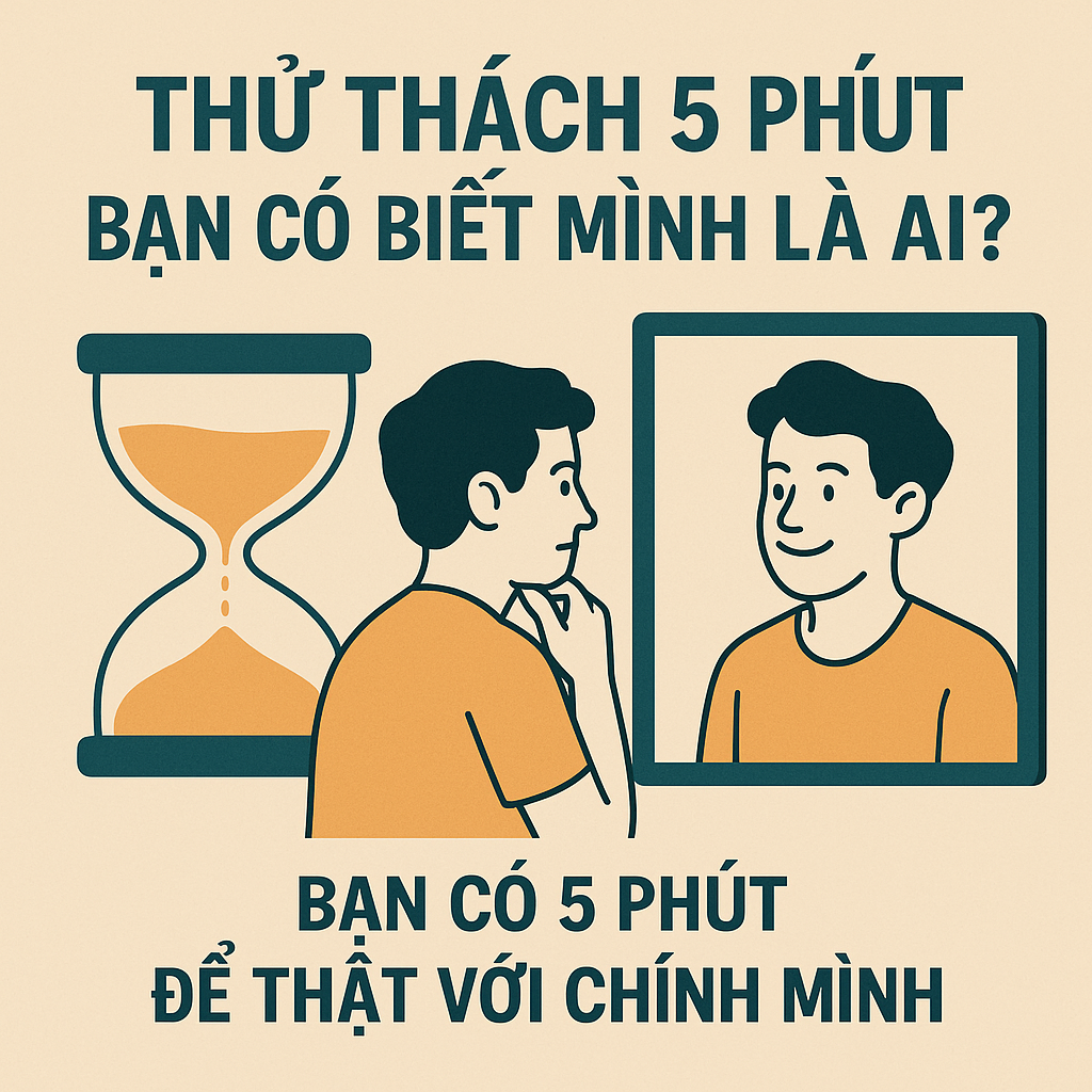 Thử thách 5 phút: Bạn có biết mình là ai?